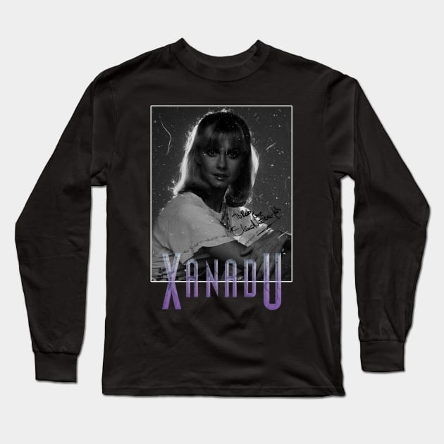 XANADU RETRO Long Sleeve T-Shirt by thatday123